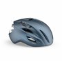 MET Manta MIPS Vélo Hel Unisexe, Bleu Marine argenté Mat, M
