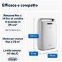 De'Longhi Tasciugo AriaDry Multi Déshumidificateur DEXD214RF, Déshumidificateur Portable avec Filtration à 3 Actions, Fonction S