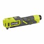 RYOBI Gonfleur 4V USB Lithium - jusqu'à 6,9 bars - Câble USB-C - 1 batterie 4V 2,0 Ah USB Lithium - Livré avec 3 embouts de gonf