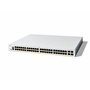 Cisco Commutateur administrable Cisco Catalyst 1300-48FP-4X, 48 Ports GE, PoE complète, Ports SFP+ 4x10GE, Garantie limitée à Vi