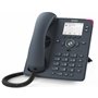 Snom D150 TéLéPhone VoIP SIP avec Fil Gris Ardoise - ÉCran LCD 2,8 Pouces, Switch Ethernet Gigabit, PoE Classe 1, 2 Comptes S