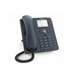 Snom D150 TéLéPhone VoIP SIP avec Fil Gris Ardoise - ÉCran LCD 2,8 Pouces, Switch Ethernet Gigabit, PoE Classe 1, 2 Comptes S