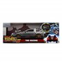 Jada Toys - Time Machine - Back to The Future 3 - Voiture Miniature en métal - 1:24 - Portes ouvrantes - Lumière LED - Version a