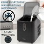 Bomann® EWB 6068 CB Machine à glaçons à production rapide – Glaçons en 10 minutes – Jusqu'à 10 kg de glace en 24 heures – Machin