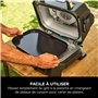 Ninja Woodfire Plancha XL, plaque à rainures plate non adhésive, accessoire officiel Ninja, compatible avec les barbecues électr