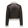 ONLY Veste en Similicuir Vestes Col Italien Mole L Mole L