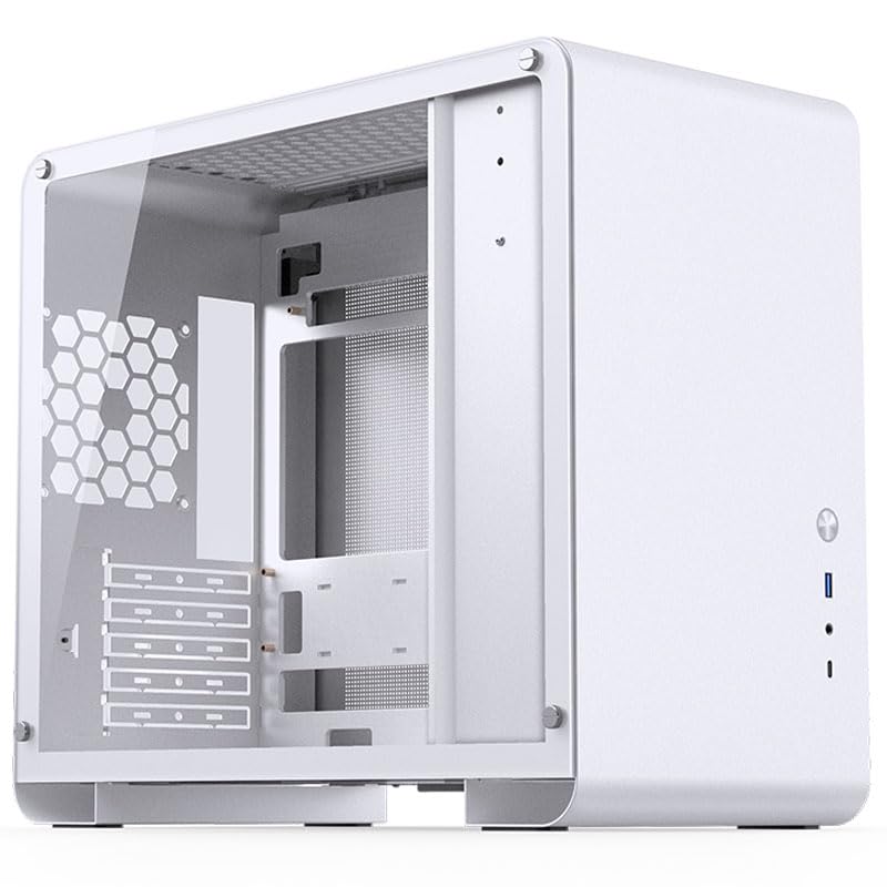 Jonsbo U4 Mini, Micro-ATX, Verre Trempé - Blanc