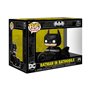 Funko Pop! Rides Deluxe: BM 85th - Batman with Batmobi - Batman 1989 - Figurine en Vinyle à Collectionner - Idée de Cadeau - Pro