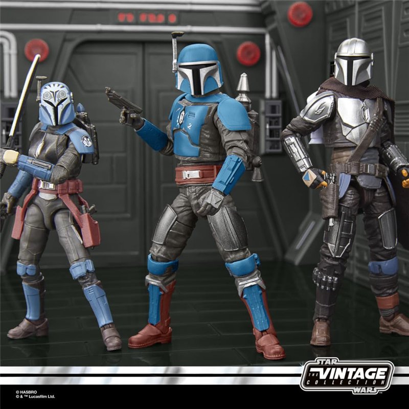 Image secondaire de Star Wars The Vintage Collection, Coffret de Jeu Moff Gideon’s Imperial Light Cruiser Hallway, The Mandalorian, échelle de 9,5 c