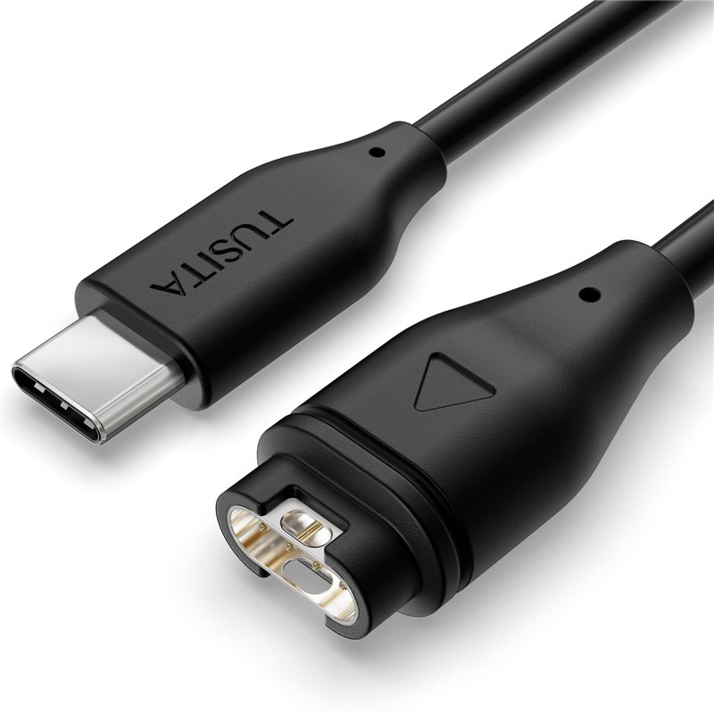 TUSITA USB-C Câble de Charge/Données Chargeur Compatible avec Garmin Montre - 1M
