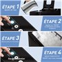 Todeco Machine à Glaçons pour la Maison, Capacité de 1,5L, 2 tailles de glaçons, 12kg en 24h, 9 Glaçons en 6-10 Minutes, Autonet