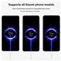 Câble Turbo Charge pour Xiaomi. Câble USB 6A Charge Rapide Quick Charge, Câble USB C Hyper Charge Transfert 480 Mbps Android Aut
