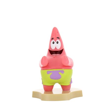Cable Guys Holdem - Spongebob Squarepants Patrick Collectible Small Tech Accessories & Phone Holder/Stand (iPhone, Samsung, Earb