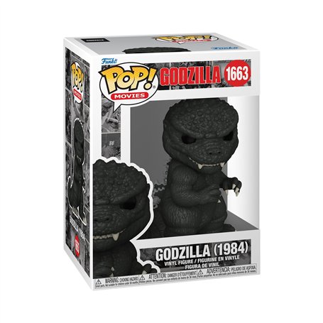 Funko Pop! Movies: Godzilla 70th - Godzilla 1984-1 Chance sur 6 D'avoir Une Variante Rare Chase -Figurine en Vinyle à Collection