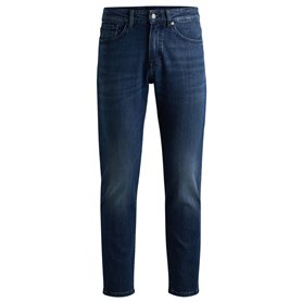 BOSS Hommes RE.Maine BO Maine Jean Regular Bleu en Denim Stretch Confortable