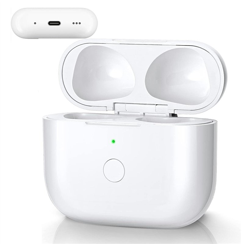 USB-C Boîtier de Charge Compatible avec Air pod 3rd Génération, Remplacement Original de Type-C Boîtier Recharge sans Fil,Étui d