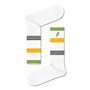 Happy Socks Chaussettes Colors Cuff Thin Crew Taille 36-40, Multicolore, Mixte