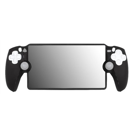Konix Coque de Protection pour Lecteur à Distance Playstation Portal - Antichoc - Anti-Rayures - Silicone - Noir