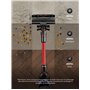 Ultenic U16 Flex Aspirateur Balai sans Fil, 50kPa/60min Aspirateur sans Fil Hyper-Puissant, Technologie GreenEye, Tube Pliable, 