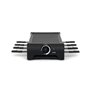 Livoo – Appareil à raclette DOC312 – 8 personnes, 1300W, plateau grill amovible, thermostat réglable, 42 * 23cm, 8 spatules et 8