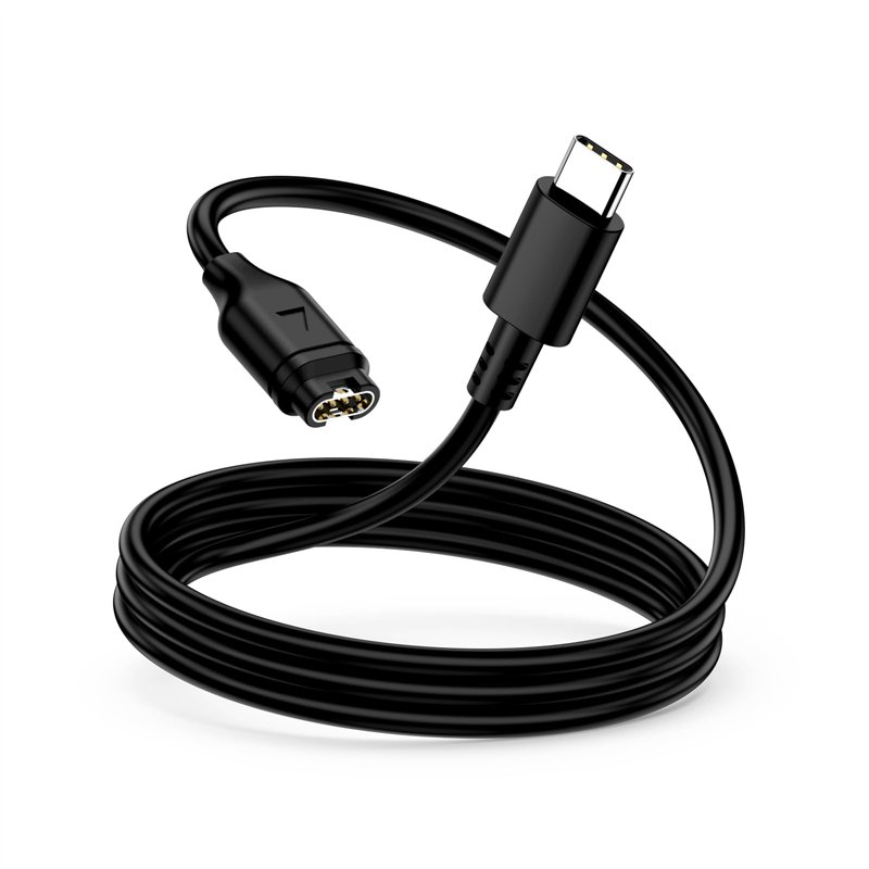USB C Chargeur Cable pour Garmin Fenix 7 7S 7X 6 6S 6X 5 5S, Forerunner 245 45 45S 945 745 265 935 165, Vivoactive 5 4 4S, Appro