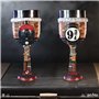 Nemesis Now Gobelet Harry Potter à plateforme 9 3/4 de 18,7 cm, en résine, produit officiel Harry Potter, gobelet à plateforme 9