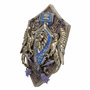 Nemesis Now World of Warcraft Alliance Plaque murale 30 cm Bleu Produit officiel World of Warcraft Décoration murale à suspendre