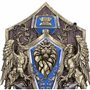 Nemesis Now World of Warcraft Alliance Plaque murale 30 cm Bleu Produit officiel World of Warcraft Décoration murale à suspendre