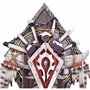 Nemesis Now World of Warcraft Horde Plaque murale 30 cm, résine, rouge, produit officiel World of Warcraft, décoration murale de