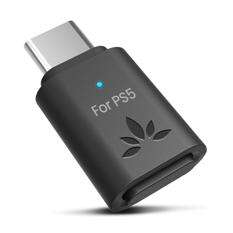 Avantree C81-Gaming (2025 Nouveau) - Adaptateur Dongle USB-C Bluetooth 5.3 pour PS5 et Consoles de Jeu avec Faible Latence et ap