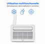 MEDION Smart Climatiseur Split P502 (5000 BTU, 3-en-1, Refroidir, Déshumidification, Ventilation, pour caravane, camping-car, ki