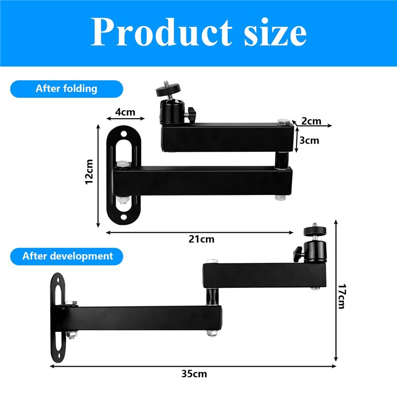 Image secondaire de Support de Videoprojecteur, Support Mural pour Mini Projecteur, Multi-Angle De Projecteur Réglable Combinaison pour Projecteur/S