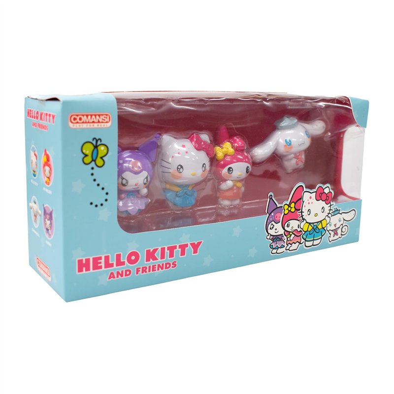 Image secondaire de Comansi Lot de 4 Figurines Hello Kitty and Friends (6 cm)