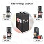 Housse Anti-poussière pour Ninja Creami NC501EU, NC301EU, Couvercle pour Machine à Crème Glacée Sac de Rangement Étanche pour So