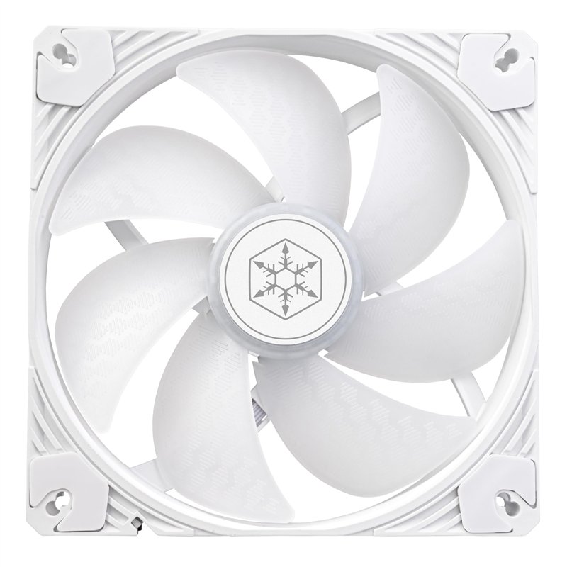 Image secondaire de SilverStone Technology Shark Force 140 ARGB, Ventilateur ARVB PWM de 140mm aux performances améliorées, SST-SF140W-ARGB (blanco)