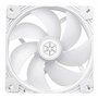 SilverStone Technology Shark Force 140 ARGB, Ventilateur ARVB PWM de 140mm aux performances améliorées, SST-SF140W-ARGB (blanco)