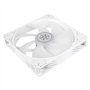 SilverStone Technology Shark Force 140 ARGB, Ventilateur ARVB PWM de 140mm aux performances améliorées, SST-SF140W-ARGB (blanco)