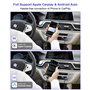Cable Carplay pour Apple CarPlay et Android Auto - Cable USB A vers USB C et Lightning 2 en 1 pour iPhone 16/15/14/Galaxy/Androi