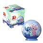 Ravensburger - Puzzle 3D Ball - Disney Stitch & Angel - A partir de 6 ans - 54 pièces numérotées à assembler sans colle - A coll