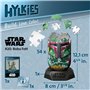Ravensburger - Puzzle 3D Hylkies - Édition Star Wars - Figurine n°20 Boba Fett - Adultes et Enfants - 54 pièces numérotées à Ass
