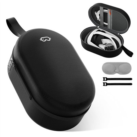 Procase Étui de Transport pour Meta Quest 3S/Oculus Quest 3/Quest 2/Pico 4/Vision Pro/BOBOVR Casques et Accessoires de contrôleu