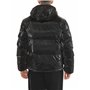 EA7 Armani 6DPB34 PNHMZ 1200 Veste matelassée noire avec logo répété Taille XXL, Noir , XXL