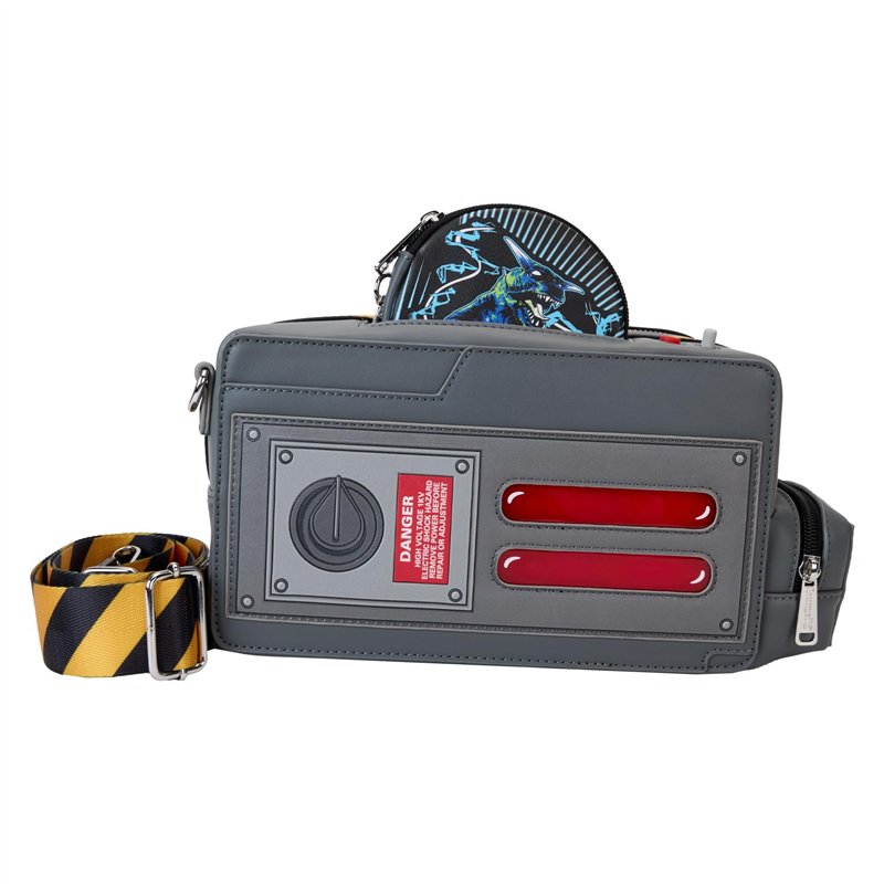 Loungefly Ghostbusters Ghost Trap Sac à bandoulière, gris, Taille unique