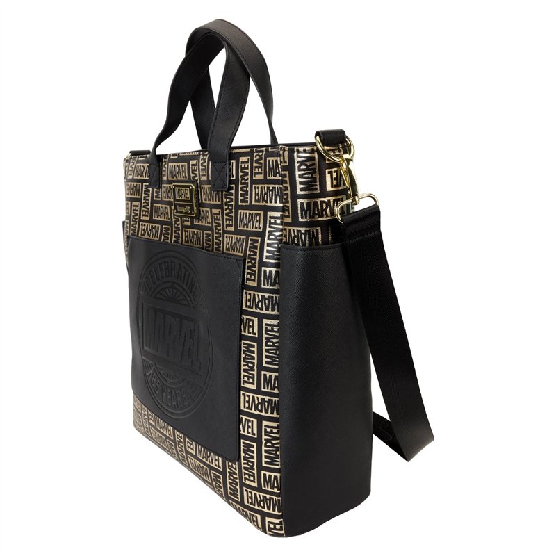 Image secondaire de Loungefly Sac à dos convertible et sac fourre-tout avec logo Marvel