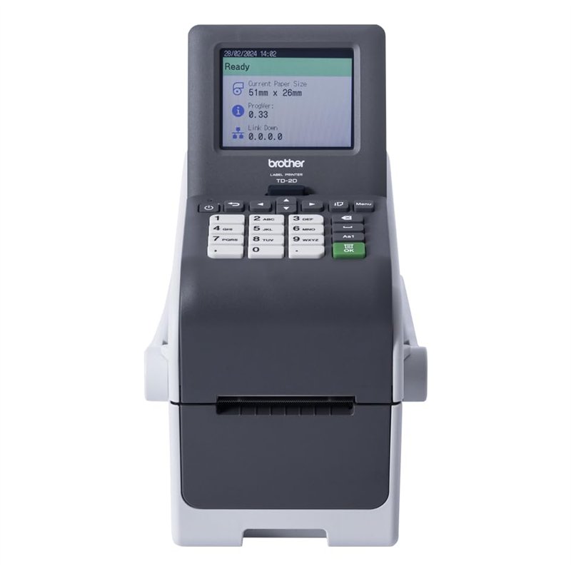 Brother TD-2350DSAH300 - Imprimante d'étiquettes de Bureau sans Fil Bluetooth 2 Pouces