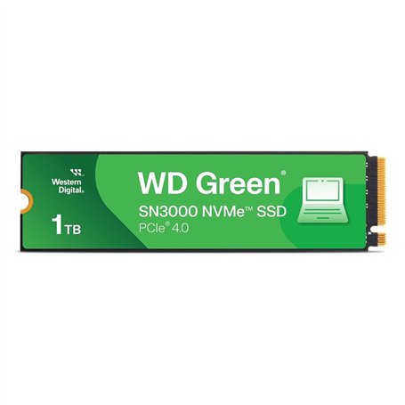 WESTERN DIGITAL WD Green SN3000 PCIe Gen4 x4 NVMe 1To