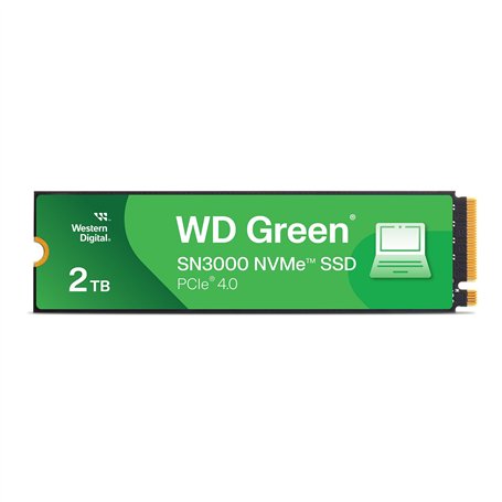 WESTERN DIGITAL WD Green SN3000 PCIe Gen4 x4 NVMe 2To