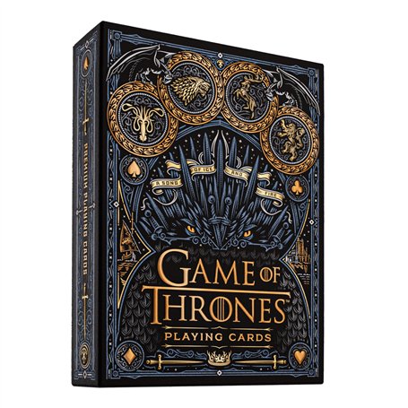 theory11 Cartes à jouer Game of Thrones, cartes à jouer de qualité supérieure, indice standard de taille de poker, cartes à joue