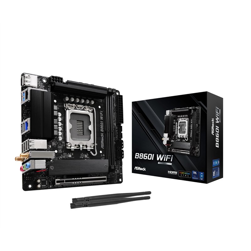 ASRock B860I WiFi DDR5 Intel S1851 retail (90-MXBQQ0-A0UAYZ)