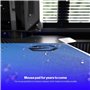 ENDORFY Crystal Blue XL Tapis de Souris XXL 900 x 400 mm, Guide de Souris Lisse, Bord imprimé, Base en Caoutchouc antidérapant, 